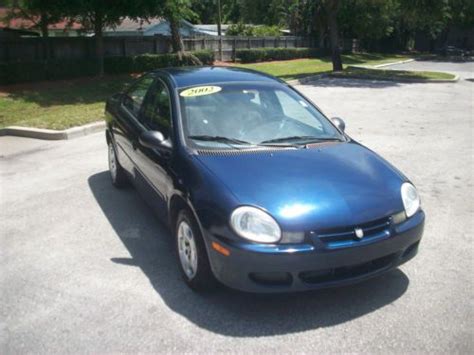 Purchase Used 2002 Dodge Neon Base Sedan 4 Door 20l In Pinellas Park