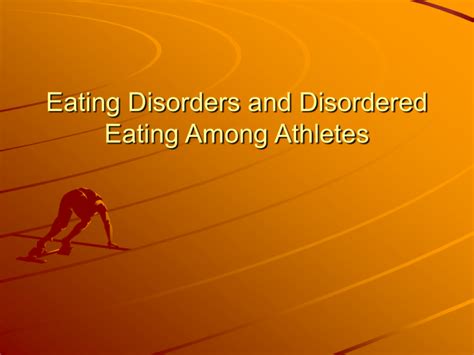 Understanding Eating Disorders And Athletes