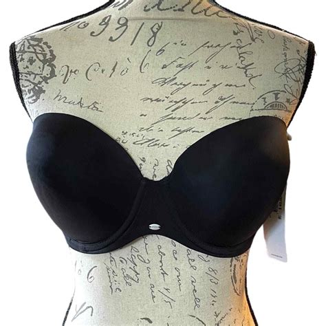 Calvin Klein Black Naked Glamour Multiway T Shirt Push Up Bra Dd Ebay