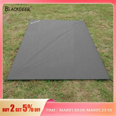 BLACKDEER Alfombra Ultraligera Resistente Al Desgaste Para Tienda De