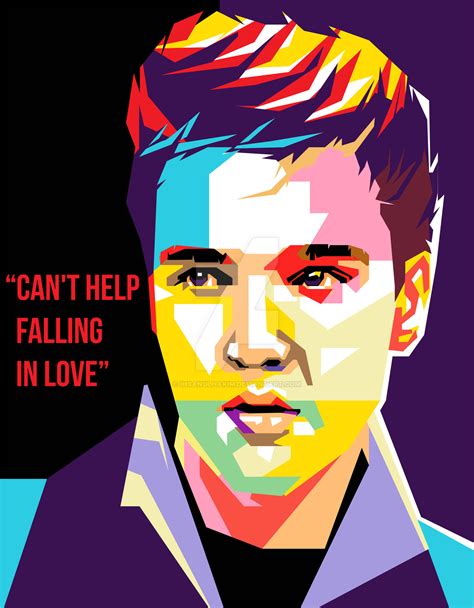 ELVIS PRESLEY In WPAP By Ihsan Mokhsen By Ihsanulhakim On DeviantArt