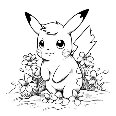 30 Pikachu Coloring Pages For Free Printable