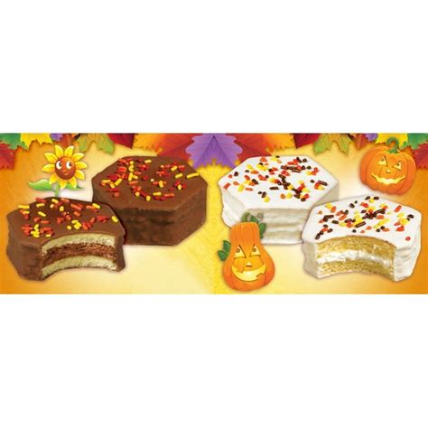 Little Debbie Fall Party Cakes Combo Chocolate Vanilla 2 Boxes 24 97 Oz