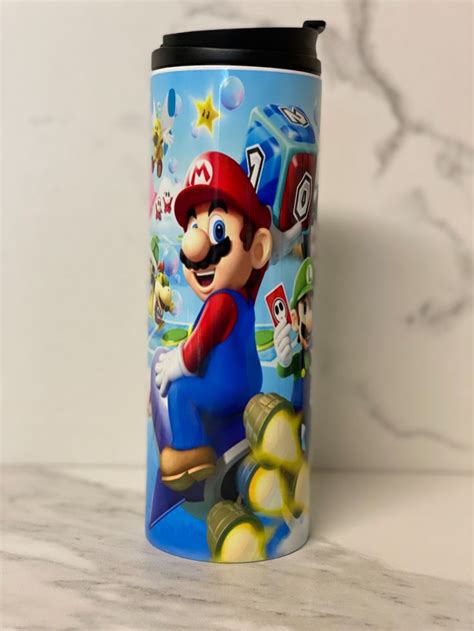 Mario Brother Tumbler Ideas De Emprendimientos Logo De Belleza