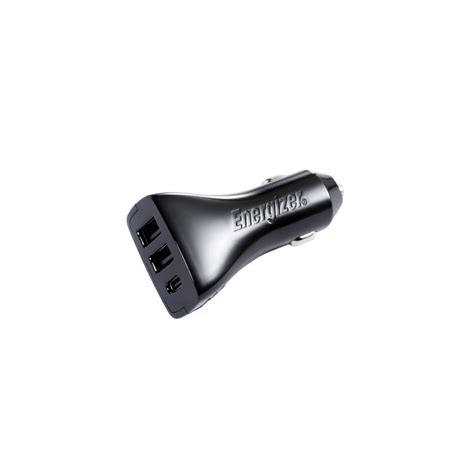 Chargeur de voiture Energizer 2 Port Usb 1 Port Type C Câble USB Type C