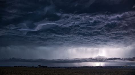 Download Wallpaper 1920x1080 Clouds Cloudy Horizon Field Overcast