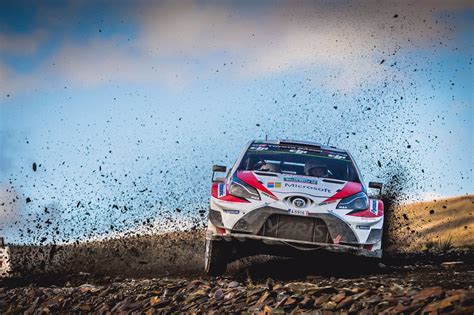 Toyota Yaris Wrc 2017 Wales Rally Gb Esapekka Lappi Y Janne Ferm