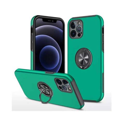 Plain Ring Armour Green Iphone Pro Max Igen Mobility