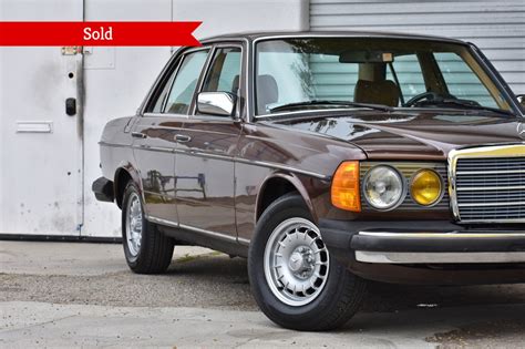 The Durable Diesel 1983 Mercedes Benz 300d Turbo Wob Cars