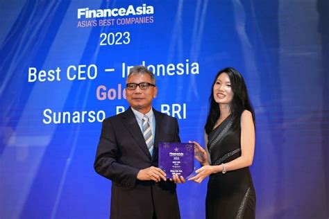 Bri Raih International Awards Dari Financeasia Sunarso Ditetapkan