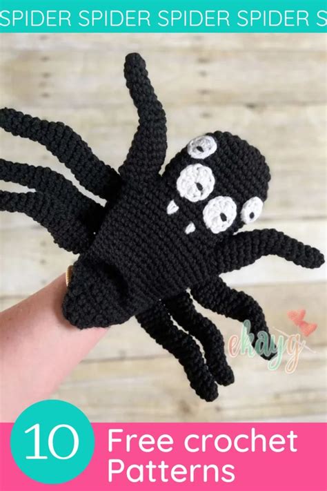 Free Crochet Spider Patterns Hookfully