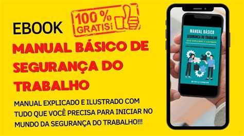 Manual Básico de Segurança do Trabalho Gratuito YouTube