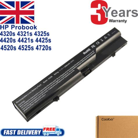 Laptop Battery For Hp Probook 4320s 4420s 4421s 4520s 4525s Hstnn Ub1a 5200mah Ebay