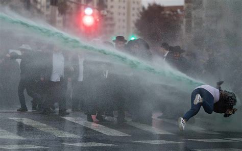 Video Shows Passerby Blasted By Water Cannon At Jerusalem Protest The