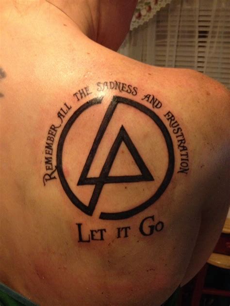 Too Big For Me But Like The Design Tattoo Quotes Linkin Park Tattoos