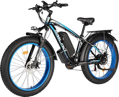 Amazon Yinzhiboo Electric Bike For Adults Fat Tire Ebike W