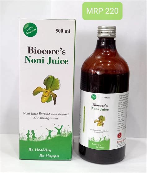 Natural Biocore Noni Juice Packaging Type Bottle Packaging Size