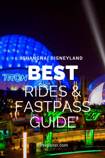 Best Shanghai Disneyland Rides & FastPass Guide • TDR Explorer