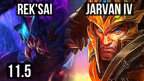 Rek Sai Vs Jarvan Iv Jungle Winrate Legendary Euw