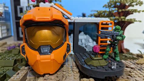 Zone Control Diorama Dissection Halo Mega Construx MOC Diorama Review