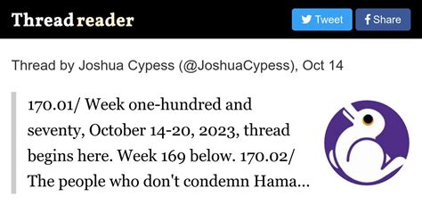 Thread By Joshuacypess On Thread Reader App Thread Reader App