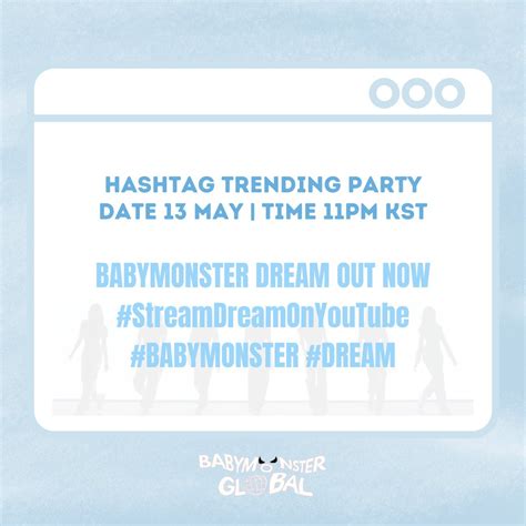 Babymonster Global On Twitter Announcement What Tagline Party