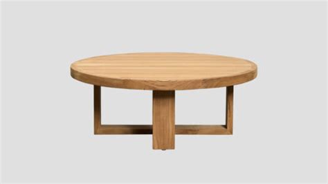 Round Teak Coffee Table Design Concepts