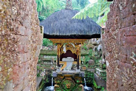 Gunung Kawi Sebatu Temple In Bali Tranquil Water Temple In Central