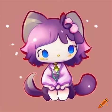 Cute Anime Hello Kitty