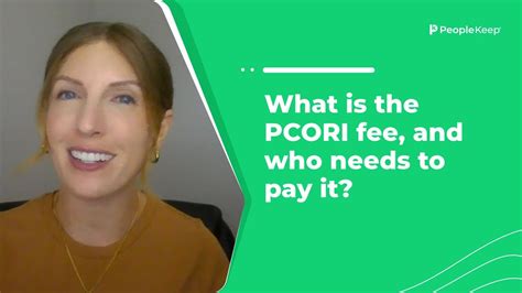 What Is The PCORI Fee And Who Needs To Pay It YouTube