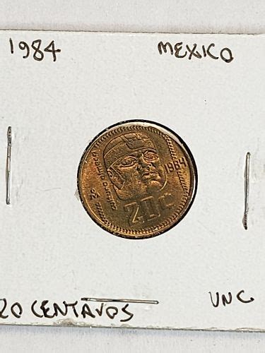 Mexico Centavos Coin Brilliant Uncirculated Last Year Issue