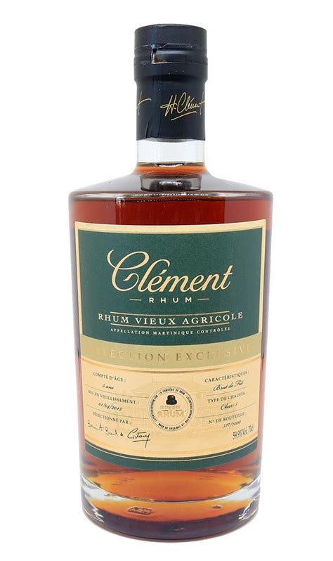 Rhum Agricole Pur Jus De Canne Rhum Clement Cuv E Confr Rie Du Rhum