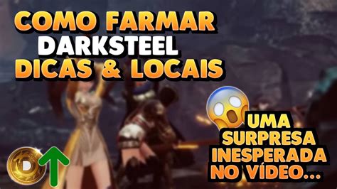 GUIA DO AÇO NEGRO COMO FARMAR LOCAIS E DICAS MIR4 YouTube