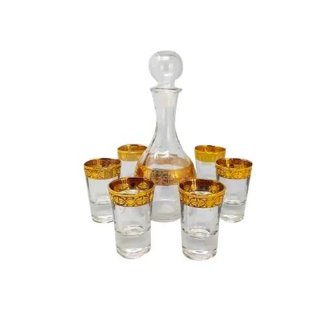 Set Decanter E Bicchieri In Vetro Anni Deesup