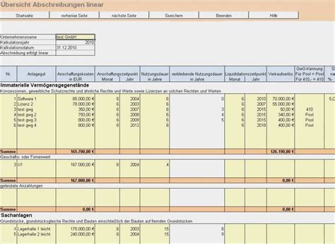 Vorlage Kostenaufstellung Excel Wunderbar Anlagenverwaltung In Excel