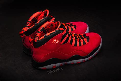 Blake Griffin Air Jordan 10 "Red Camo" PE | Nice Kicks