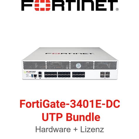 Fortinet Fortigate E Dc Utm Utp Bundle Hardware Lizenz Fg