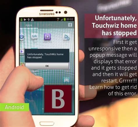 Fixed Unfortunately Touchwiz Home Has Stopped Updated