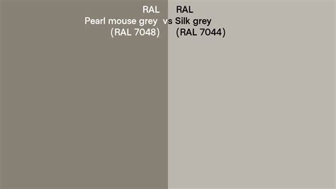 Ral Pearl Mouse Grey Vs Silk Grey Side By Side Comparison