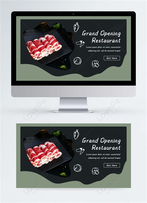 Restaurant Grand Opening Banner Template Imagepicture Free Download