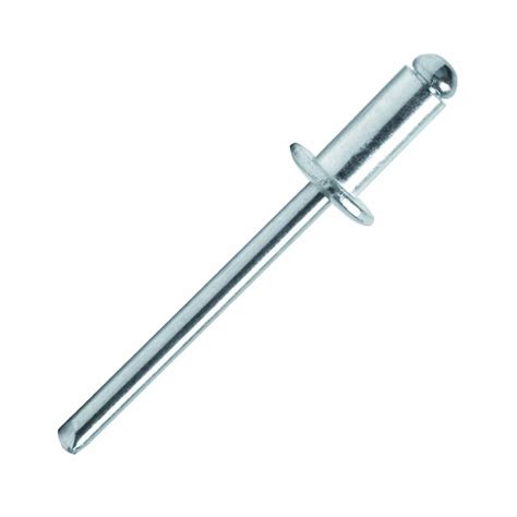 Aluminum Carbon Steel Open Rivets Rivmate Fastener Supply