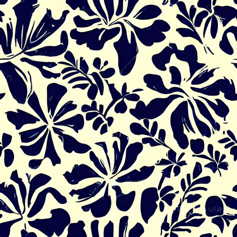 Hawaiian Floral Pattern Graphic · Creative Fabrica