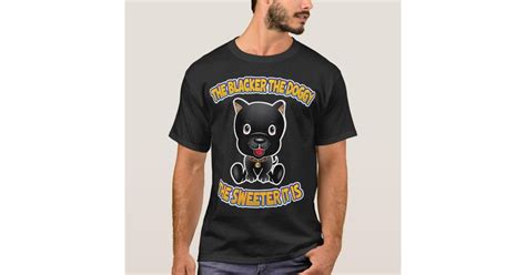 Black Dog Day T Shirt Zazzle