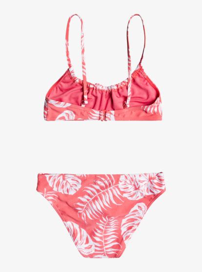 California Friends Bralette Bikini Set For Girls 8 16 Roxy