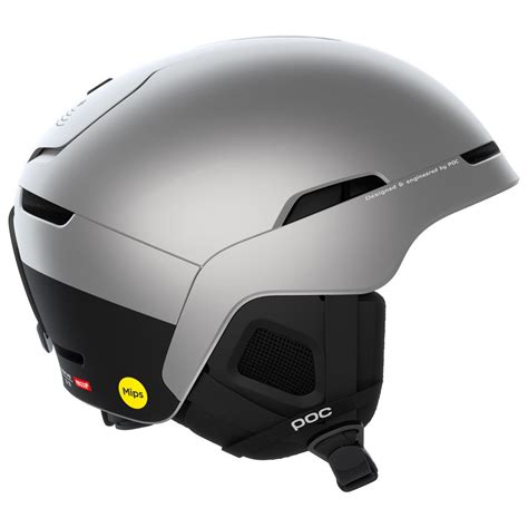 Poc Helmet Obex Bc Mips Argentite Silver Matt Winter 2024 Glisshop