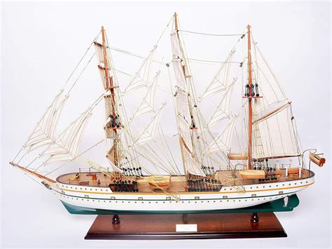 Gorch Fock 1958 Segelschiff Aus Holz Schiffsmodell Fertig Modellbausatz