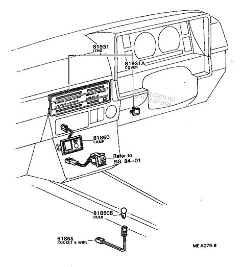 Indicator Toyota Cressidaand 311240