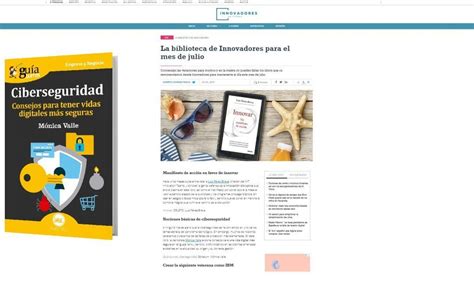 El Gu Aburros Ciberseguridad Libro Recomendado Por El Medio