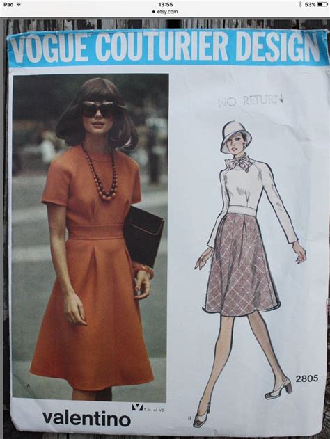 Valentino Vintage Dresses Vintage Vogue Sewing Patterns Vintage Vogue