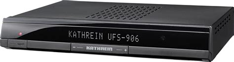 Kathrein UFS Connect 906 Sw Schwarz DVB S HDTV Sat Receiver SAT World